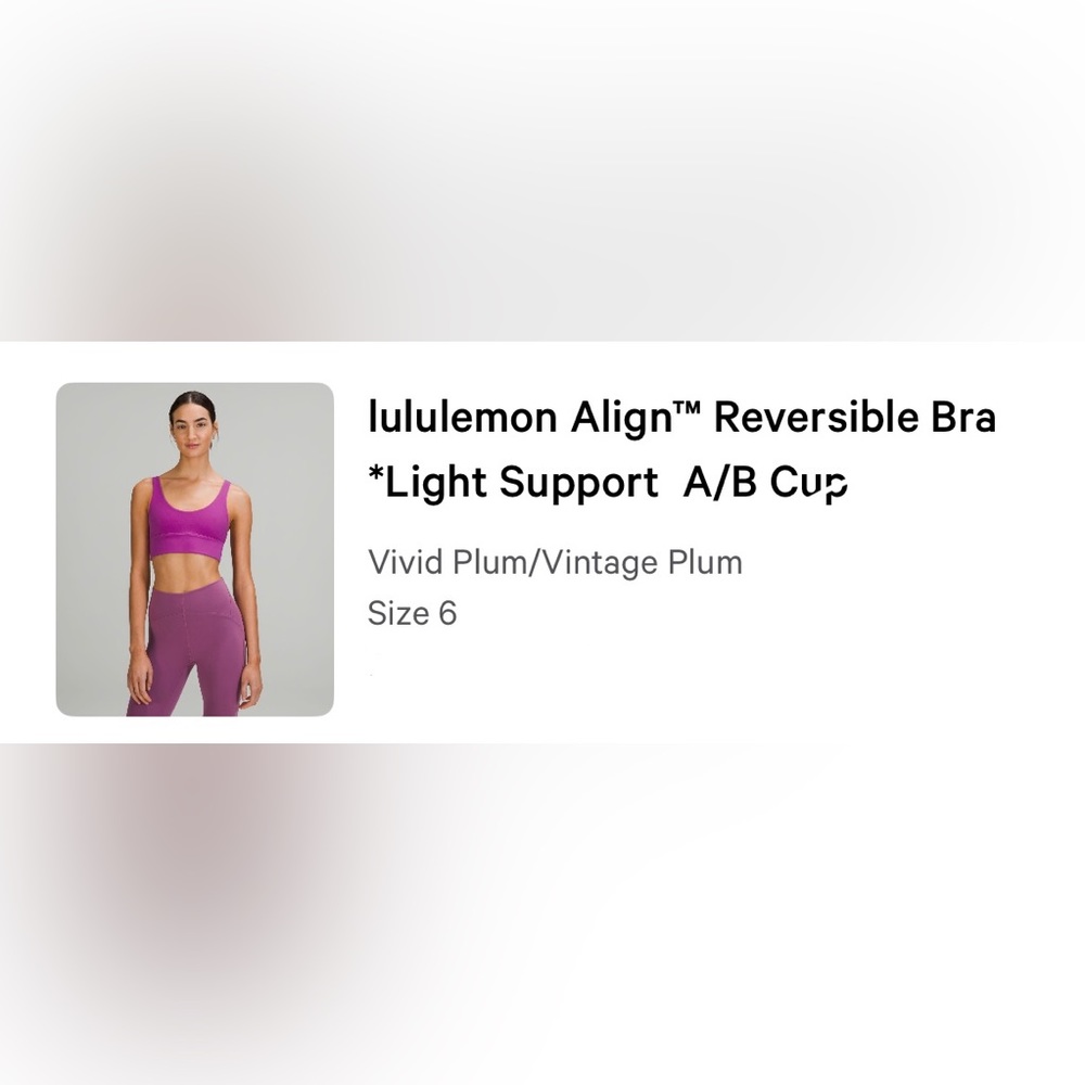 Lululemon align bra - Picture 3 of 3